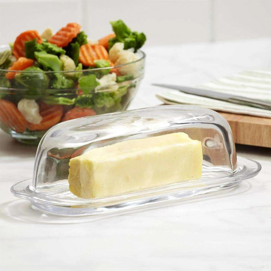 حافظة زبدة زجاجية من باشابهجة Pasabahce Glass Butter Container 98402